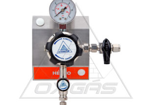 Regulador Posto Gases Especiais Simples Estágio Com Alto Teor De Pureza